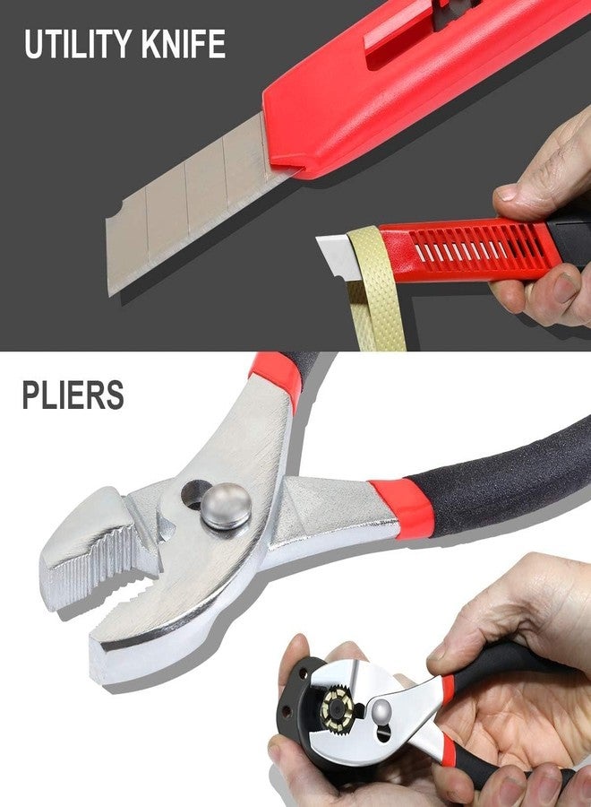 أيونيكس مجموعة أدوات IONIX المنزلية | 39 قطعة في 1 | مجموعة أدوات، مجموعة أدوات للاستخدام المنزلي، أدوات أساسية للاستخدام اليومي، مشاريع DIY، مجموعة مستلزمات منزلية (متعددة الألوان، عبوة من 1) - Image 4